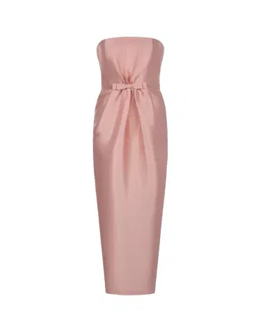 BERNADETTE Lenette Bow Strapless Gown | Thumbnail 1 BERNADETTE Lenette Bow Strapless Gown | Thumbnail 1