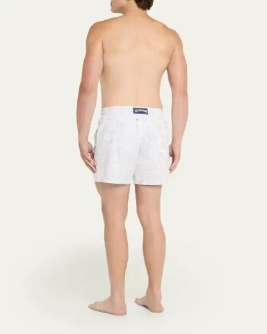 Vilebrequin Men's Turtle-Print Swim Shorts | Thumbnail 4 Vilebrequin Men's Turtle-Print Swim Shorts | Thumbnail 4