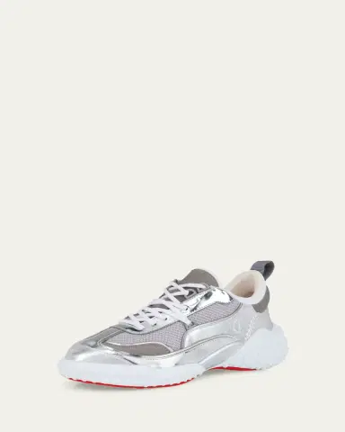 Christian Louboutin Mara Mixed Leather Runner Sneakers | Thumbnail 2
