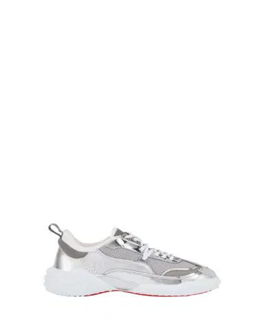 Christian Louboutin Mara Mixed Leather Runner Sneakers | Thumbnail 1