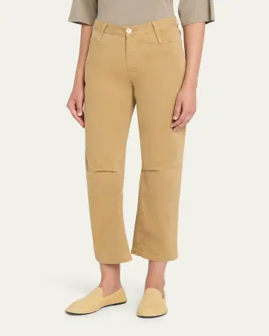 Jamie Haller The Hammer Loop Barrel-Leg Crop Carpenter Pants | Thumbnail 4 Jamie Haller The Hammer Loop Barrel-Leg Crop Carpenter Pants | Thumbnail 4
