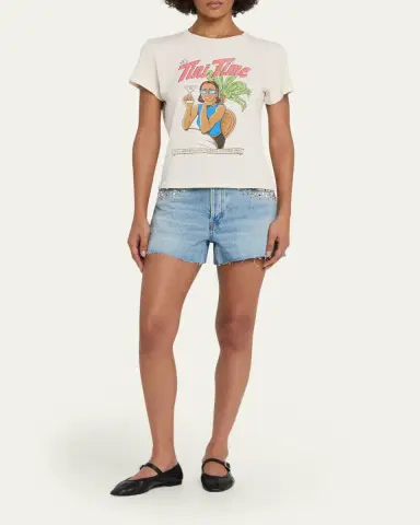 RE/DONE The Breezy Denim Shorts | Thumbnail 2