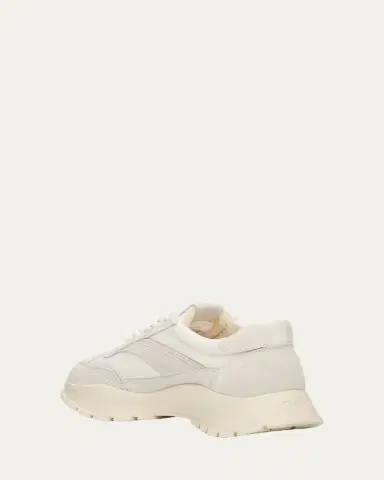 Prada Mesh and Suede Sneakers | Thumbnail 4 Prada Mesh and Suede Sneakers | Thumbnail 4