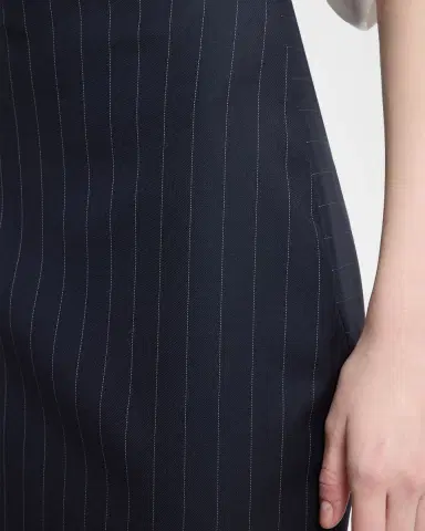 Givenchy Pinstripe Wool Pencil Midi Skirt | Thumbnail 4 Givenchy Pinstripe Wool Pencil Midi Skirt | Thumbnail 4