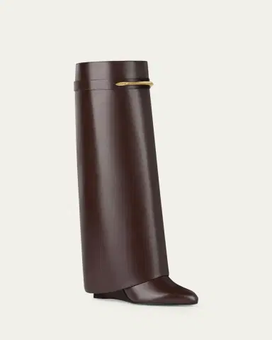 Givenchy Shark Pinch Leather Boots | Thumbnail 4