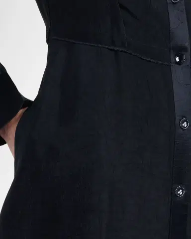 Jason Wu Collection Washed Twill Layered Midi Shirtdress | Thumbnail 4 Jason Wu Collection Washed Twill Layered Midi Shirtdress | Thumbnail 4