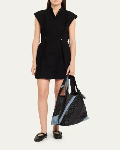 3.1 Phillip Lim Patchwork Lace & Denim Market Tote Bag | Thumbnail 5 3.1 Phillip Lim Patchwork Lace & Denim Market Tote Bag | Thumbnail 5