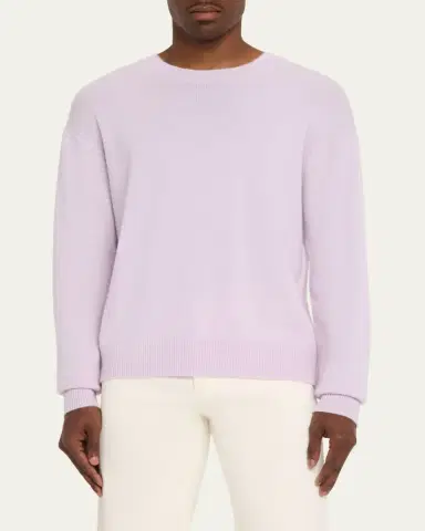 Frame Men's Lightweight Cashmere Crewneck Sweater | Thumbnail 4