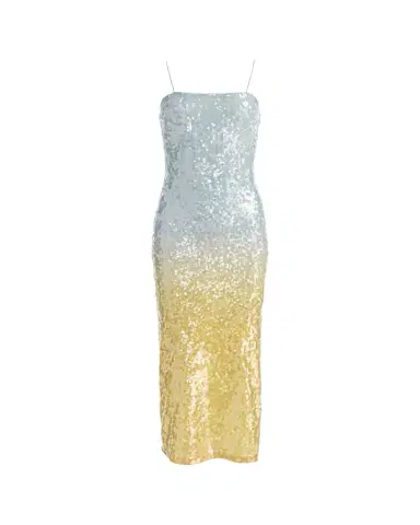 Alice + Olivia Fifi Sequined Midi Dress | Thumbnail 1 Alice + Olivia Fifi Sequined Midi Dress | Thumbnail 1