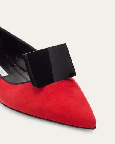 Manolo Blahnik Inkak Suede Flats | Thumbnail 3 Manolo Blahnik Inkak Suede Flats | Thumbnail 3