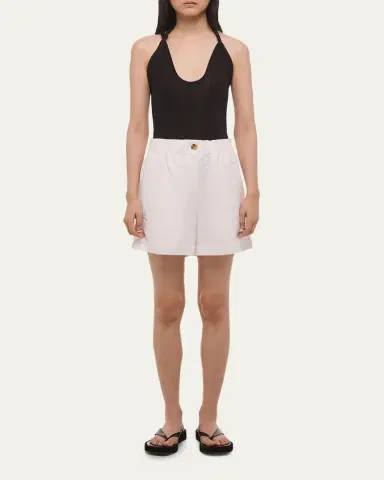 Helmut Lang Pull-On Trench Shorts | Thumbnail 2 Helmut Lang Pull-On Trench Shorts | Thumbnail 2