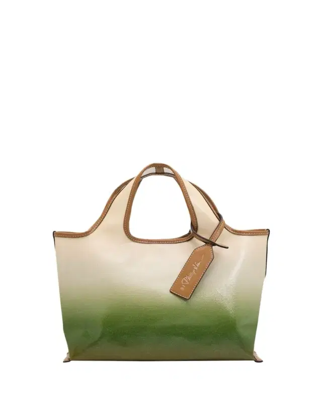 3.1 Phillip Lim Ombre Coated Canvas Mini Market Tote Bag