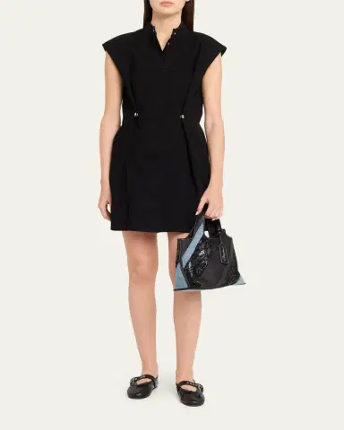 3.1 Phillip Lim Patchwork Lace & Denim Mini Market Tote Bag | Thumbnail 5
