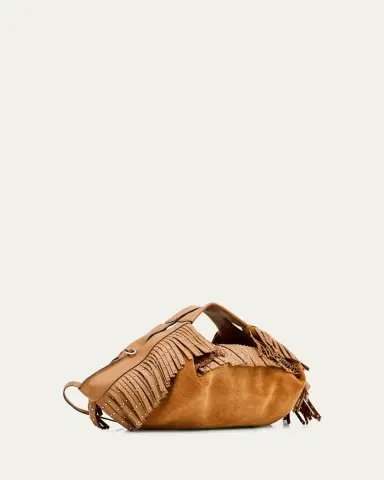 3.1 Phillip Lim Luna Mini Fringe-Trim Suede Crossbody Bag | Thumbnail 3 3.1 Phillip Lim Luna Mini Fringe-Trim Suede Crossbody Bag | Thumbnail 3