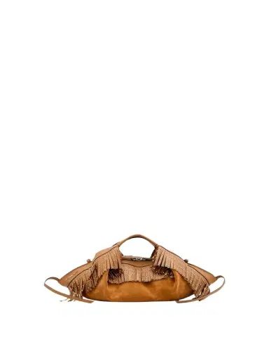 3.1 Phillip Lim Luna Mini Fringe-Trim Suede Crossbody Bag | Thumbnail 1 3.1 Phillip Lim Luna Mini Fringe-Trim Suede Crossbody Bag | Thumbnail 1