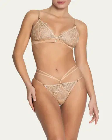 Lise Charmel Wireless Embroidered Triangle Bra | Thumbnail 2