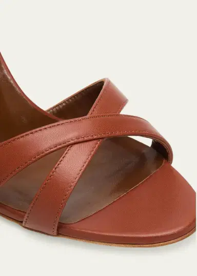 Manolo Blahnik 90mm Callasli Crossover Leather Slingback Sandals | Thumbnail 6 Manolo Blahnik 90mm Callasli Crossover Leather Slingback Sandals | Thumbnail 6