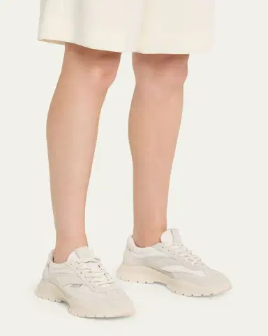 Prada Mesh and Suede Sneakers | Thumbnail 2 Prada Mesh and Suede Sneakers | Thumbnail 2