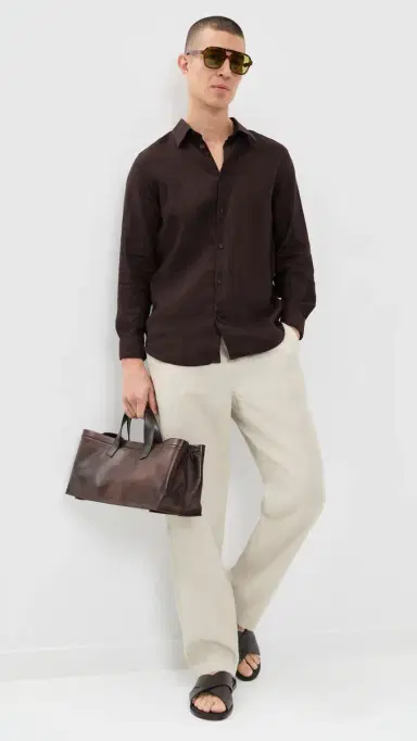 Les Deux Linen Comfort Suit Pants 32 | Thumbnail 5 Les Deux Linen Comfort Suit Pants 32 | Thumbnail 5