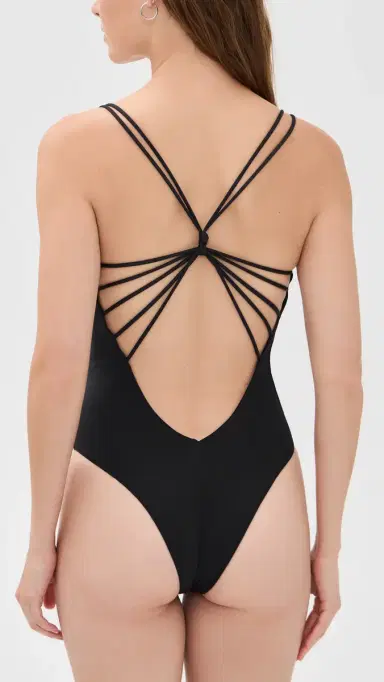 Frankies Bikinis otus One Piece Black | Thumbnail 3