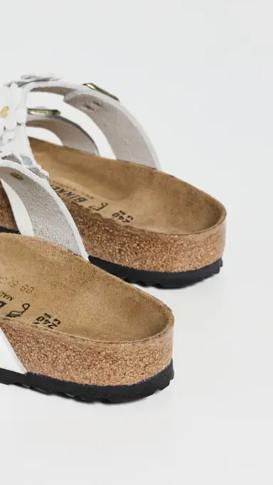 Birkenstock Mayari Flowers Sandals White | Thumbnail 4
