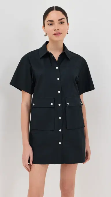 LE BOP Mariette Utility Dress Black M | Thumbnail 2