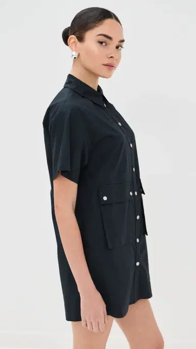 LE BOP Mariette Utility Dress Black M | Thumbnail 4