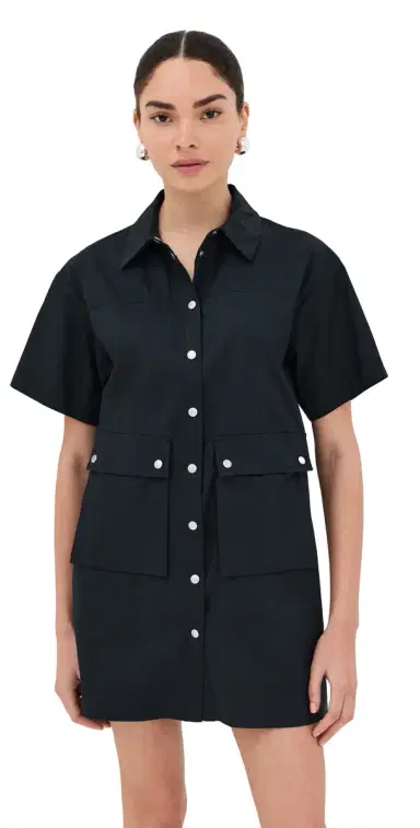 LE BOP Mariette Utility Dress Black M | Thumbnail 1