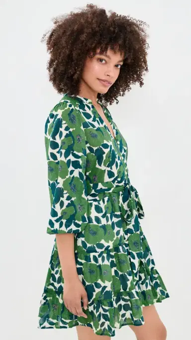 Birds of Paradis Celeste Vega Floral Dress Vega Floral S | Thumbnail 4