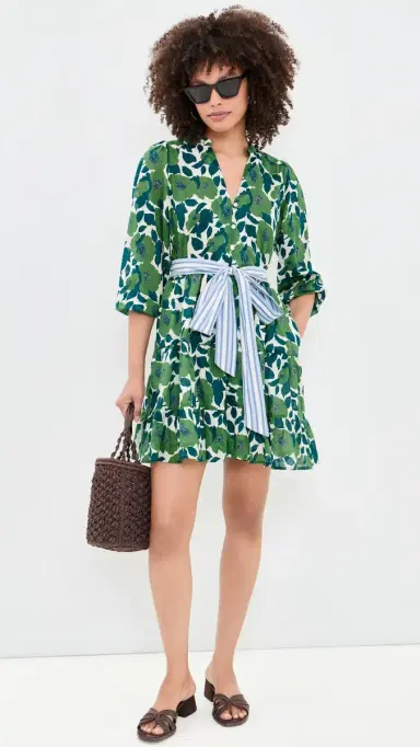 Birds of Paradis Celeste Vega Floral Dress Vega Floral S | Thumbnail 5