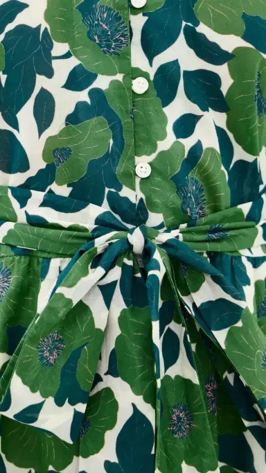 Birds of Paradis Celeste Vega Floral Dress Vega Floral S | Thumbnail 6
