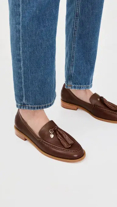 Cinq à Sept Remi Leather Tassel Loafers | Thumbnail 3 Cinq à Sept Remi Leather Tassel Loafers | Thumbnail 3