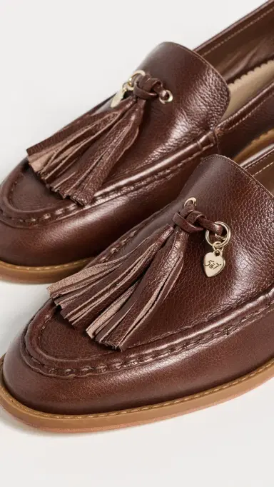 Cinq à Sept Remi Leather Tassel Loafers | Thumbnail 6 Cinq à Sept Remi Leather Tassel Loafers | Thumbnail 6
