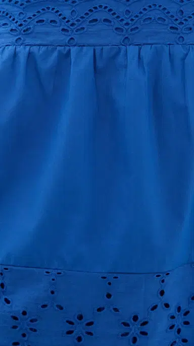 Playa Lucila Eyelet Tank Blue L | Thumbnail 6