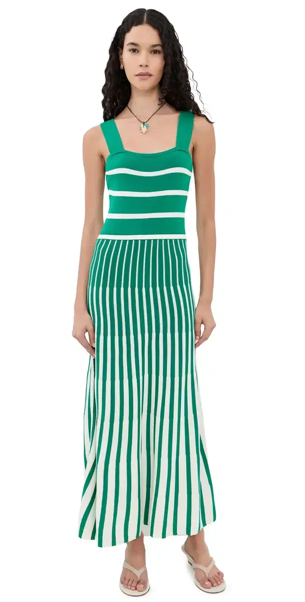 Velvet Aveline Dress Green