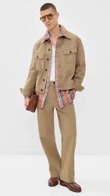 Aaron Levine Sulphur Dyed Workwear Pants | Thumbnail 2 Aaron Levine Sulphur Dyed Workwear Pants | Thumbnail 2