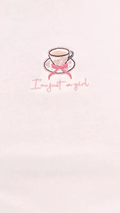 House of Sunny I'm Just A Girl Baby Tee | Thumbnail 6