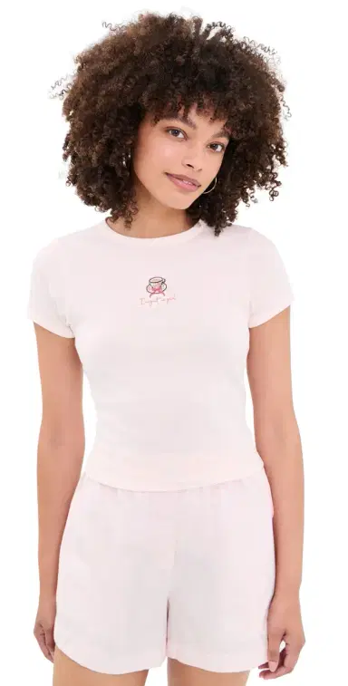 House of Sunny I'm Just A Girl Baby Tee | Thumbnail 1