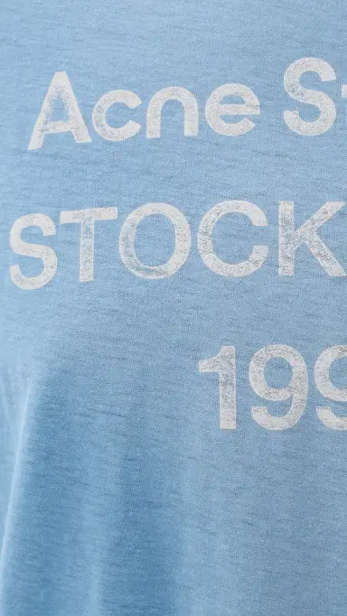 Acne Studios Exford U 1996 Tee Cornflower Blue | Thumbnail 6 Acne Studios Exford U 1996 Tee Cornflower Blue | Thumbnail 6