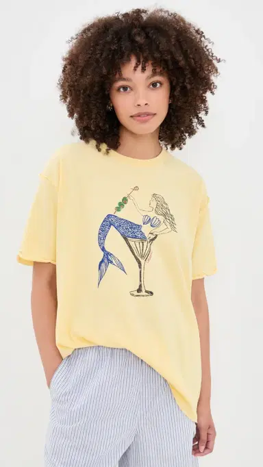 Free People Best Coast Tee ermaid Combo | Thumbnail 2