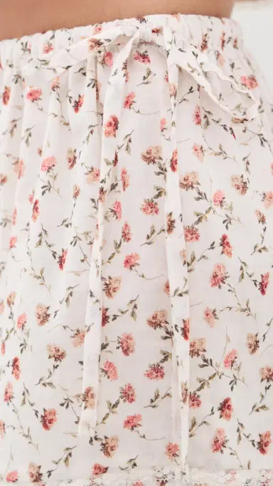 Posse Charlotte Shorts Watercolour Floral L | Thumbnail 6