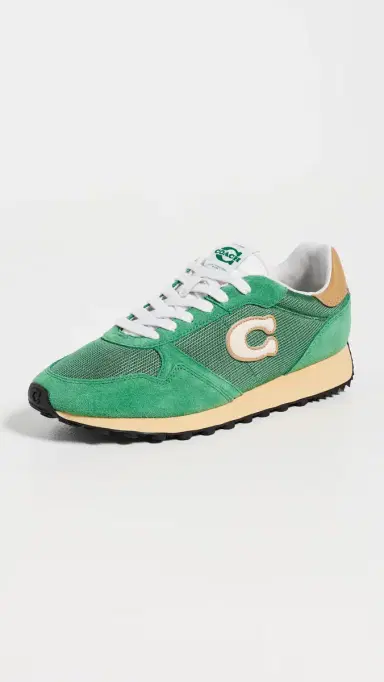 Coach Retro Runner Sneakers Sport Green 9 | Thumbnail 2