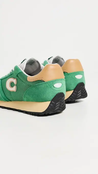Coach Retro Runner Sneakers Sport Green 9 | Thumbnail 4