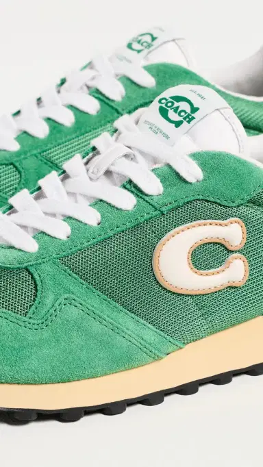 Coach Retro Runner Sneakers Sport Green 9 | Thumbnail 6