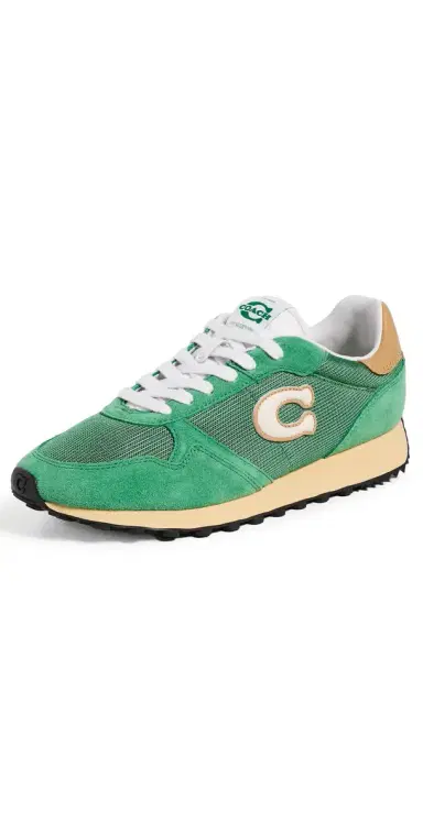 Coach Retro Runner Sneakers Sport Green 9 | Thumbnail 1