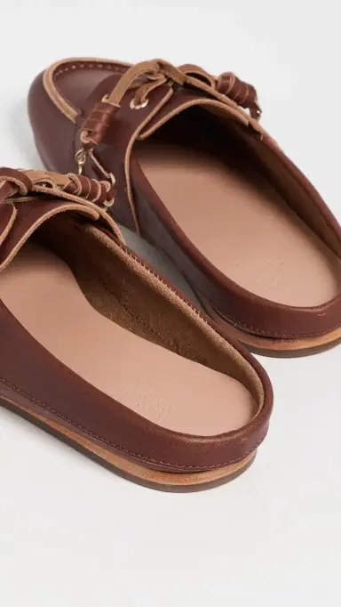 Ancient Greek Sandals Naveta Boat Shoe Mules | Thumbnail 4 Ancient Greek Sandals Naveta Boat Shoe Mules | Thumbnail 4