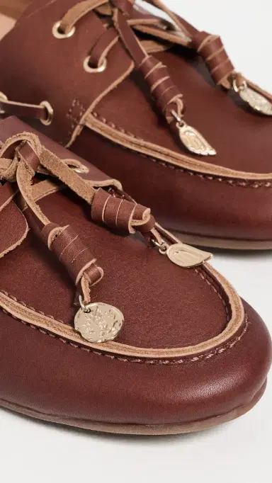 Ancient Greek Sandals Naveta Boat Shoe Mules | Thumbnail 6 Ancient Greek Sandals Naveta Boat Shoe Mules | Thumbnail 6