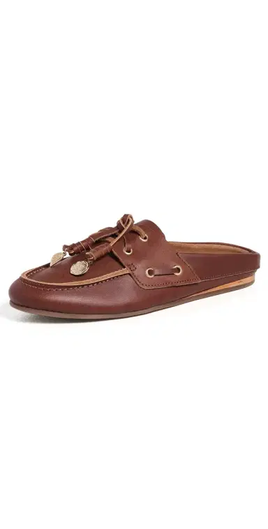 Ancient Greek Sandals Naveta Boat Shoe Mules | Thumbnail 1 Ancient Greek Sandals Naveta Boat Shoe Mules | Thumbnail 1