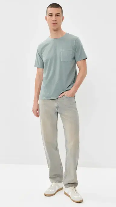 rag & bone Garment Dye Classic Pocket Tee Frrst L | Thumbnail 5