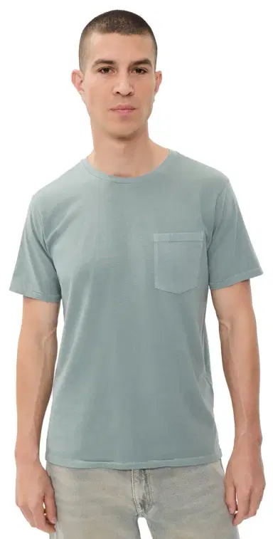 rag & bone Garment Dye Classic Pocket Tee Frrst L | Thumbnail 1